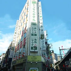 Capsule hotel Anshin Oyado Ginza Shinbashi Station-for Men, Tokyo