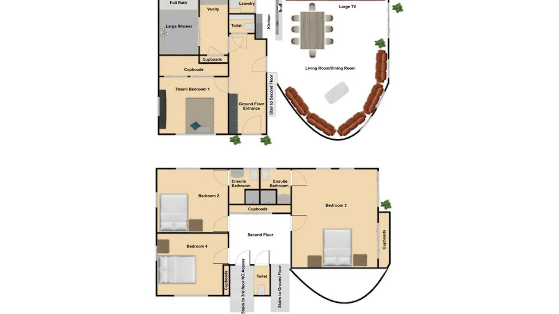 Mita Hillside Villa 4Br 3Bathrooms Tokyo